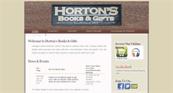 Desktop Screenshot of hortonsbooks.com